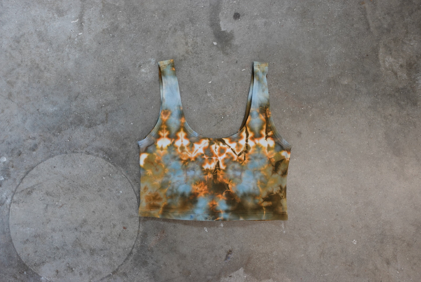 Hippy Cammo crop tank (S)