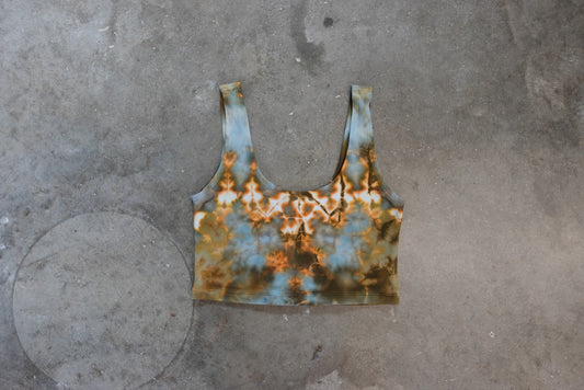 Hippy Cammo crop tank (S)