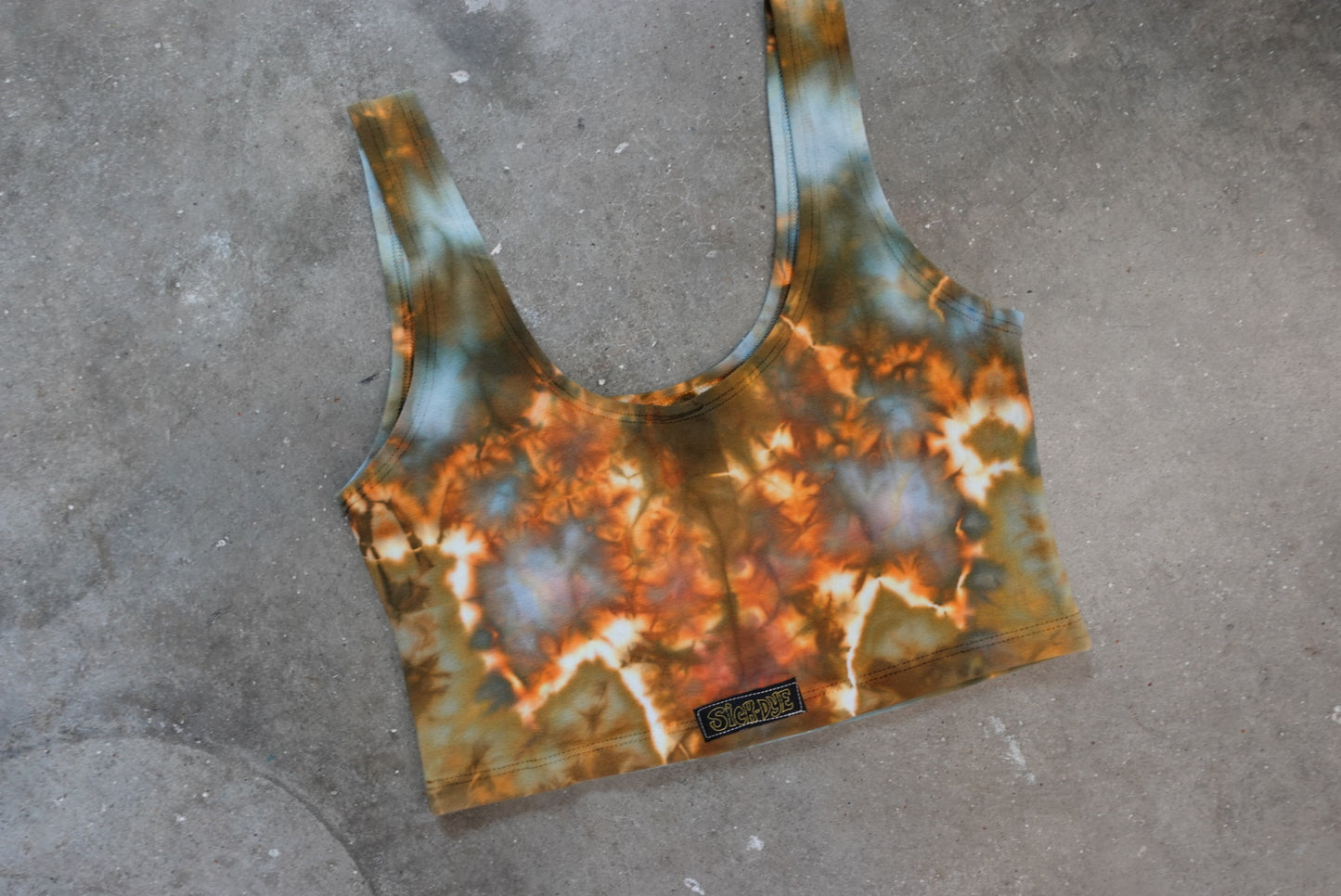 Hippy Cammo crop tank (S)