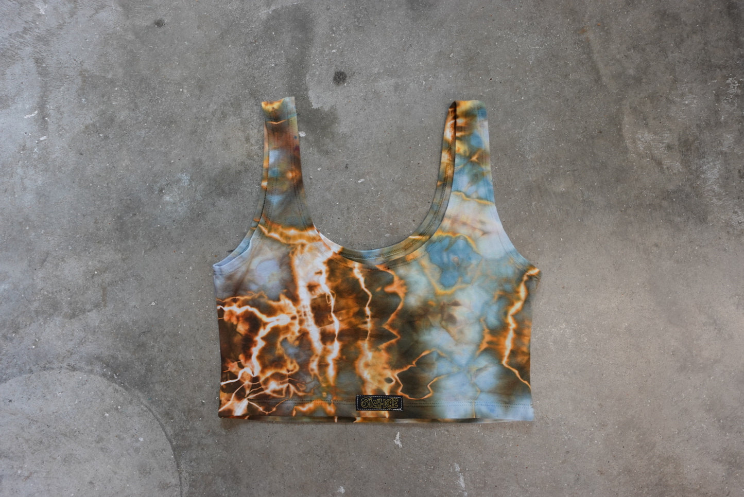 Hippy Cammo crop tank (M)