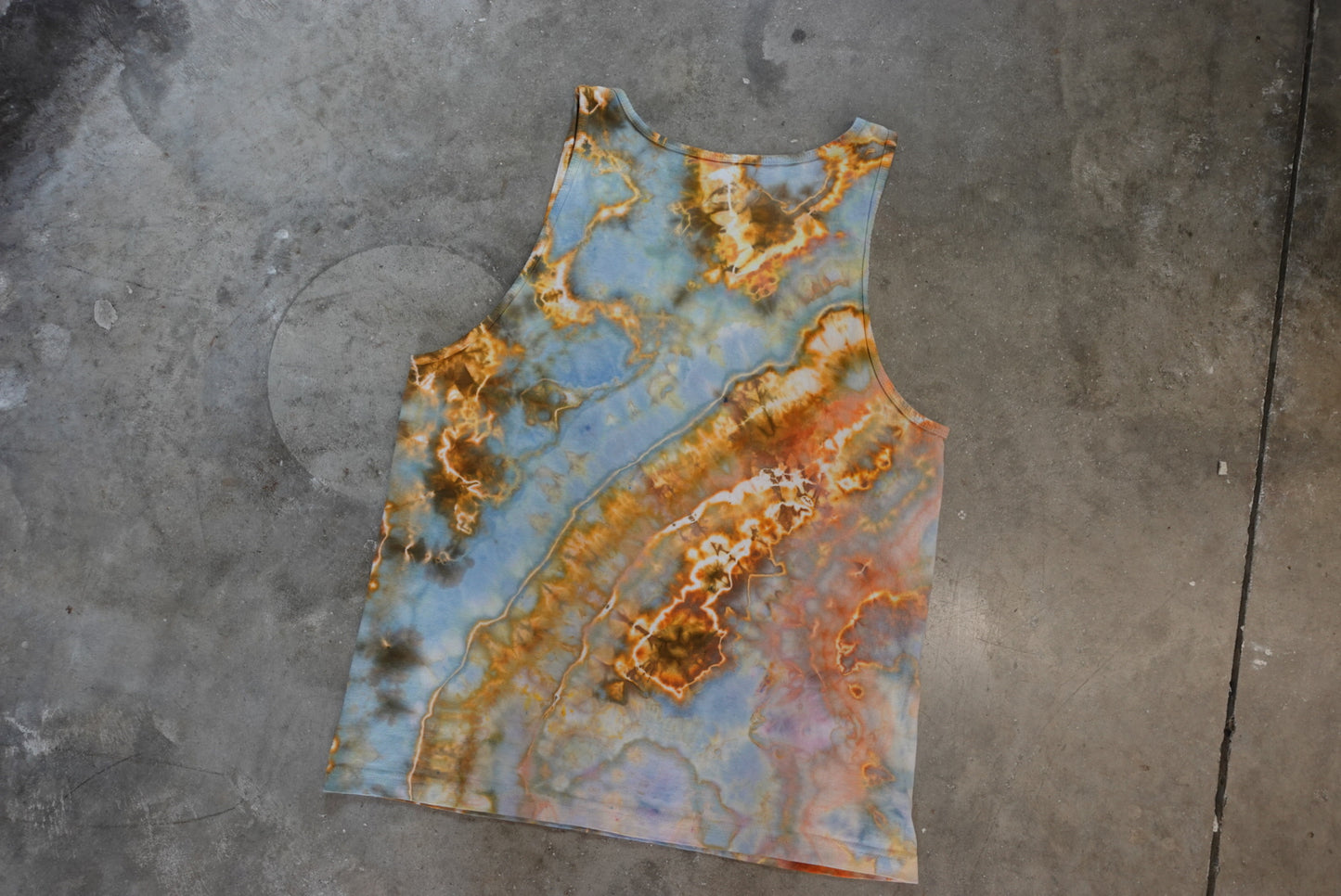 Hippy Cammo relaxed tank top (M)