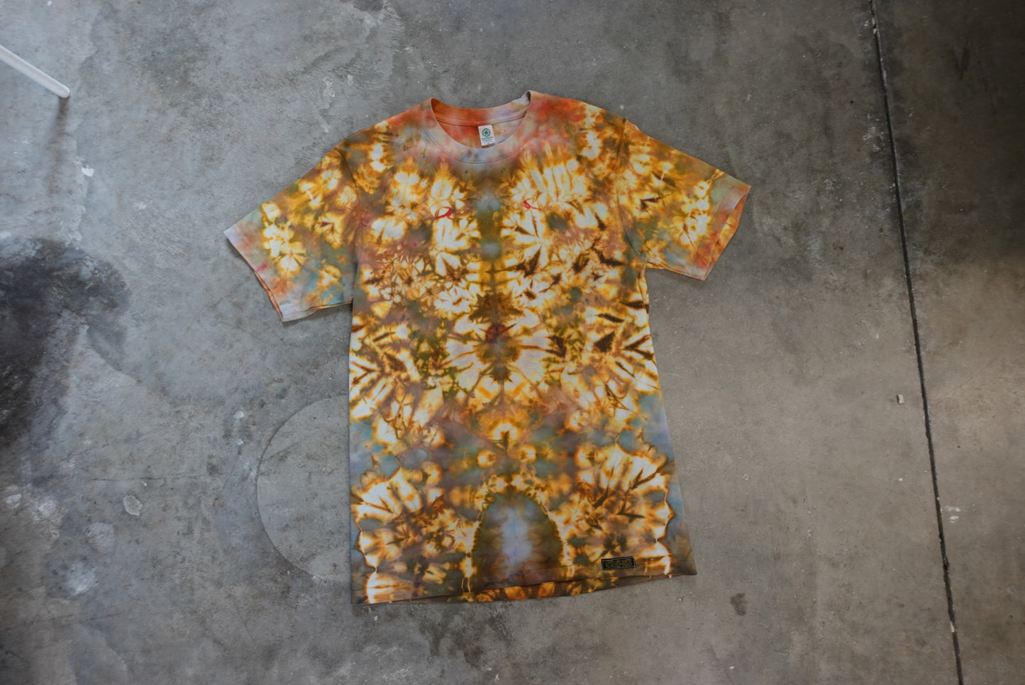 Hippy Cammo short sleeve tee (S)