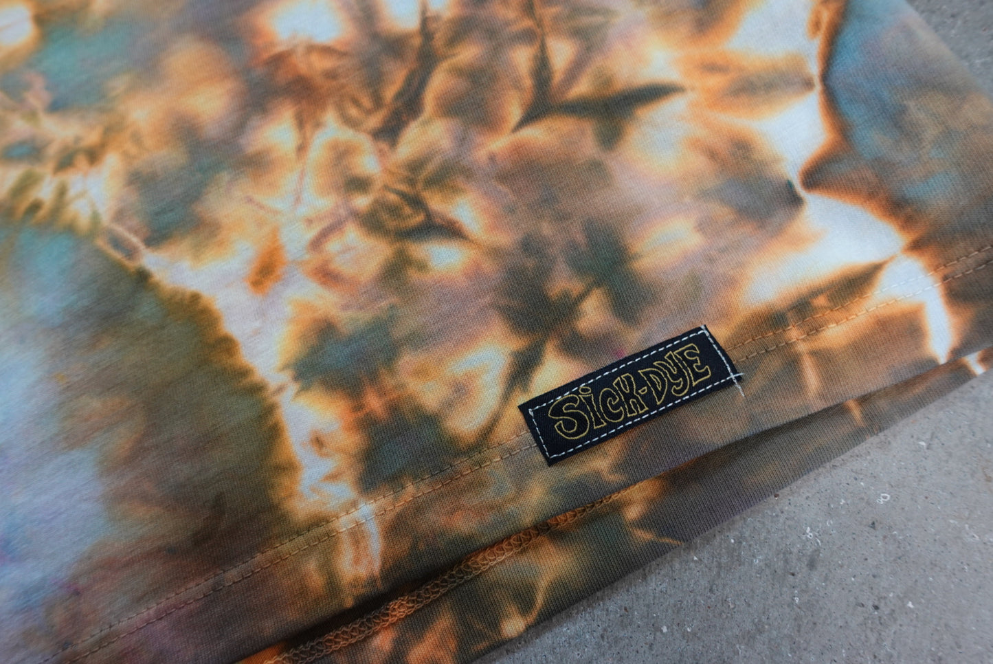 Hippy Cammo short sleeve tee (S)