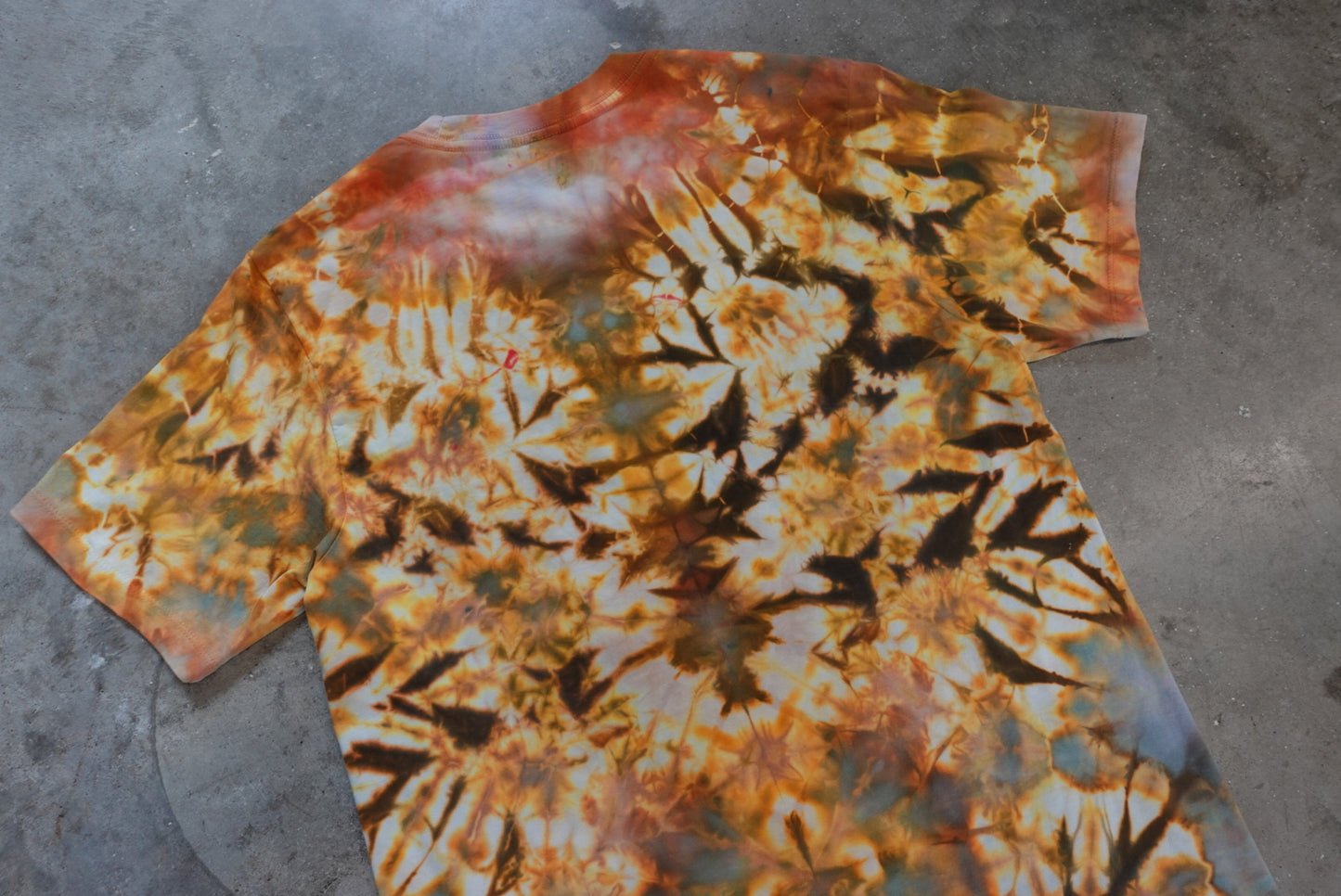 Hippy Cammo short sleeve tee (S)