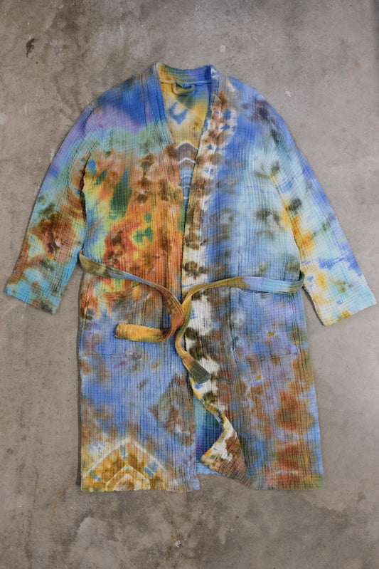 Shibori Wizard Robe or Housecoat (L/XL)