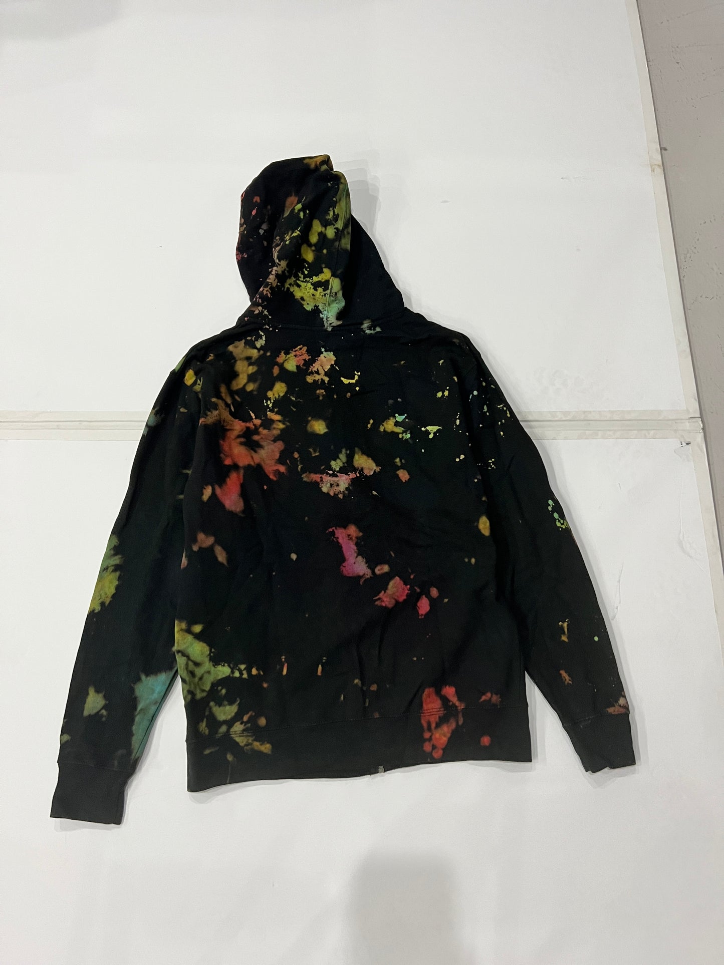 Zip front hoodie in Rainbo Club (XS-2X)
