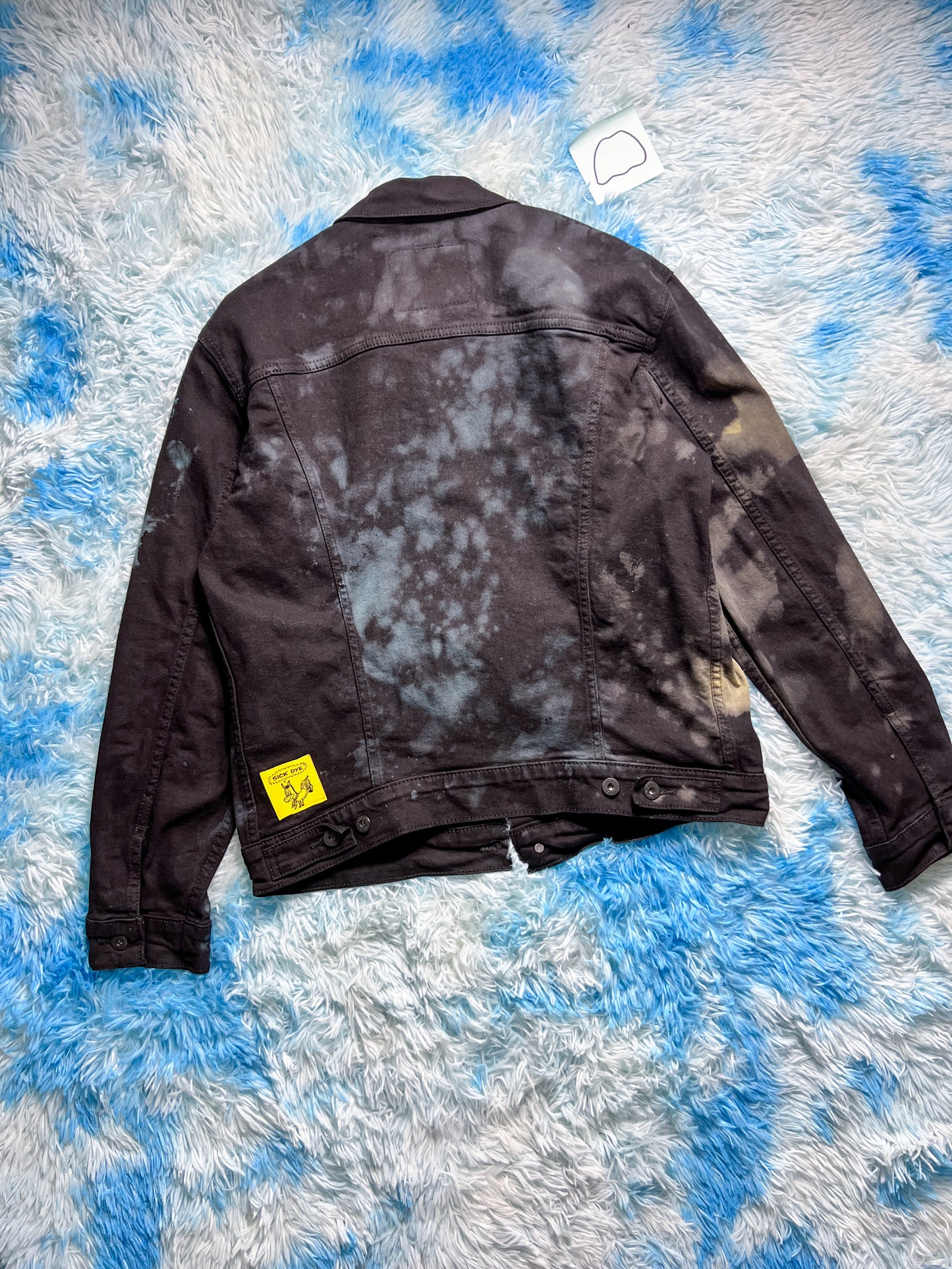 Splash Dye Levi's Trucker Jacket size (M)